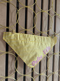 Bandana « dolce vita » jaune 💛