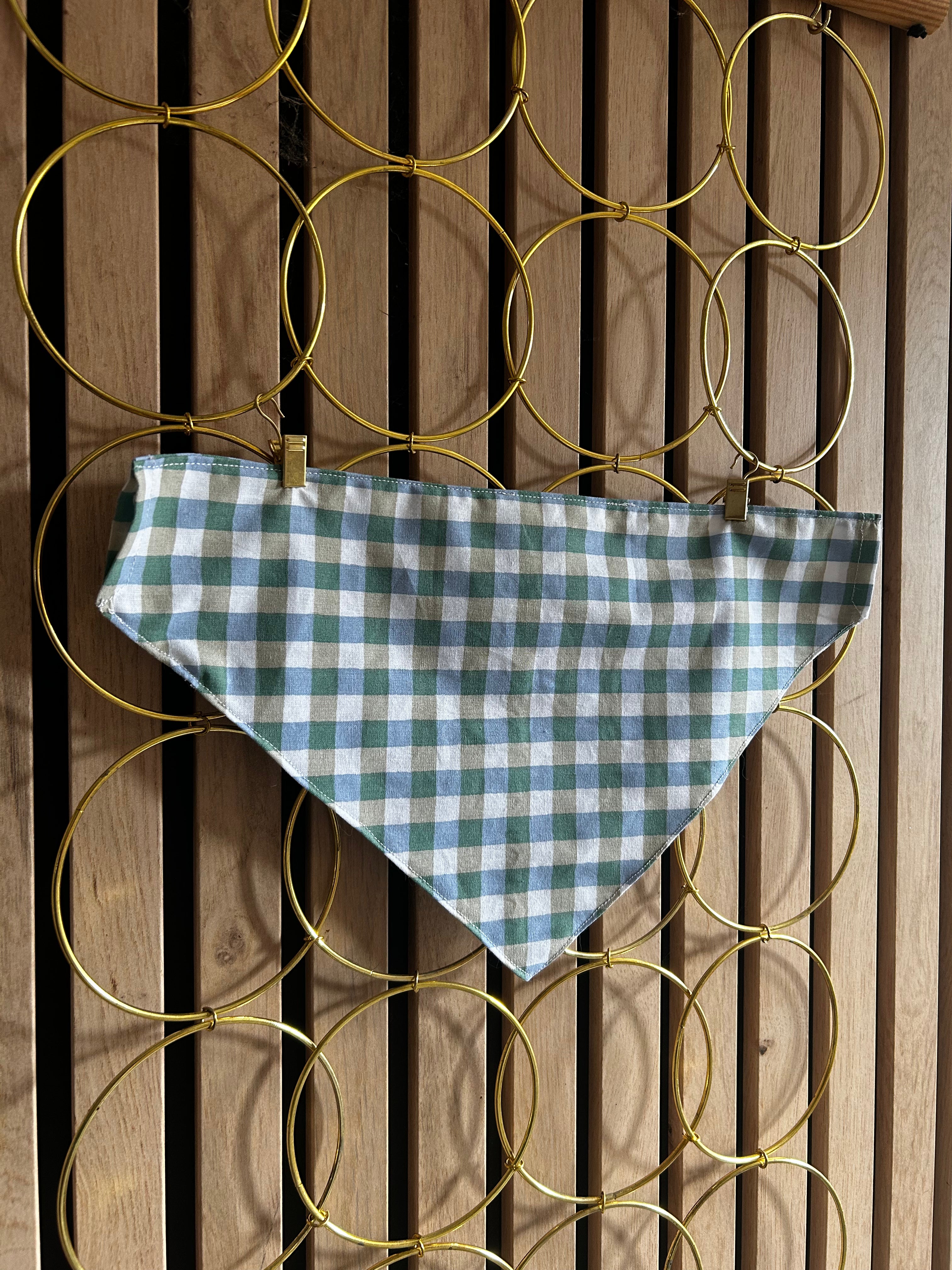 Bandana Vichy Bleu 💙